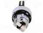 SCHNEIDER ELECTRIC Interruptor Rotativo Harmony XB4 de 22mm, 2 Posiciones, Negro