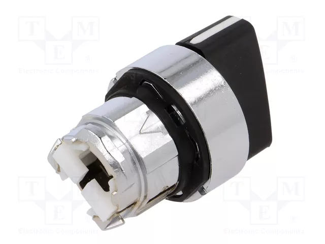 SCHNEIDER ELECTRIC Interruptor Rotativo Harmony XB4 de 22mm, 2 Posiciones, Negro