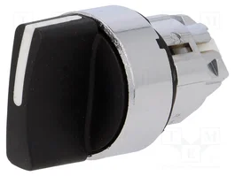 SCHNEIDER ELECTRIC Interruptor Rotativo Harmony XB4 de 22mm, 2 Posiciones, Negro