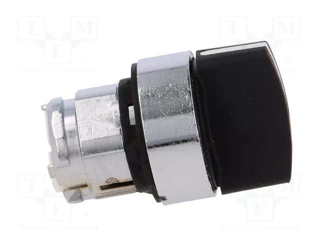 SCHNEIDER ELECTRIC Interruptor Rotativo Harmony XB4 de 22mm, 2 Posiciones, Negro