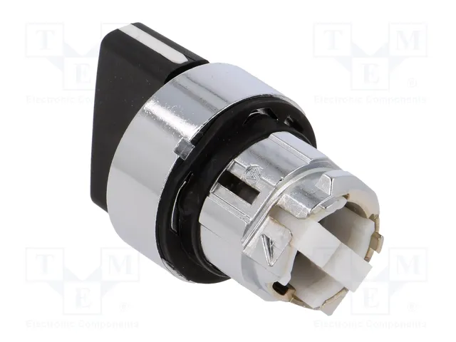 SCHNEIDER ELECTRIC Interruptor Rotativo Harmony XB4 de 22mm, 2 Posiciones, Negro