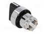 SCHNEIDER ELECTRIC Interruptor Rotativo Harmony XB4 de 22mm, 2 Posiciones, Negro