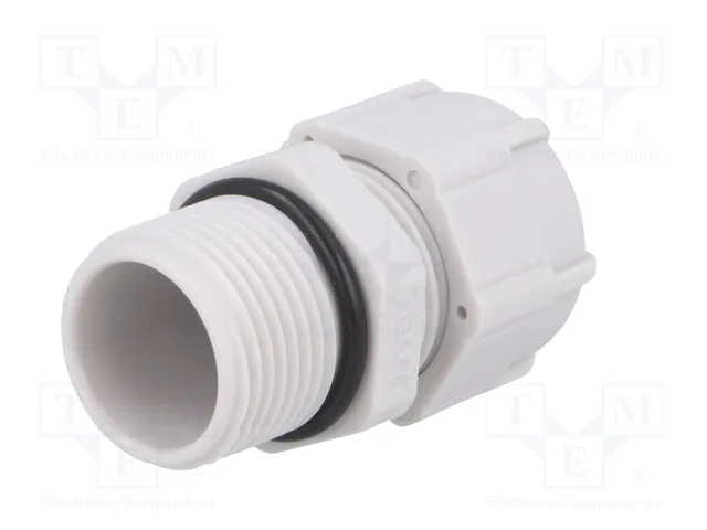 BM GROUP Sello aislante M20 con rosca prolongada gris