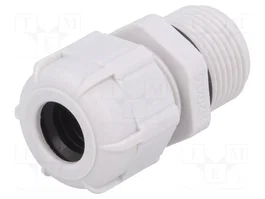 BM GROUP Sello aislante M20 con rosca prolongada gris
