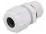 BM GROUP Sello aislante M20 con rosca prolongada gris