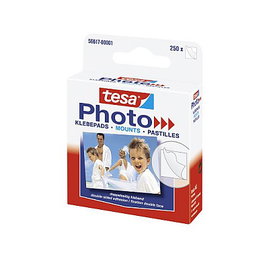 Tesa Photo Klebepads 56617 Transparentes 13x10 mm