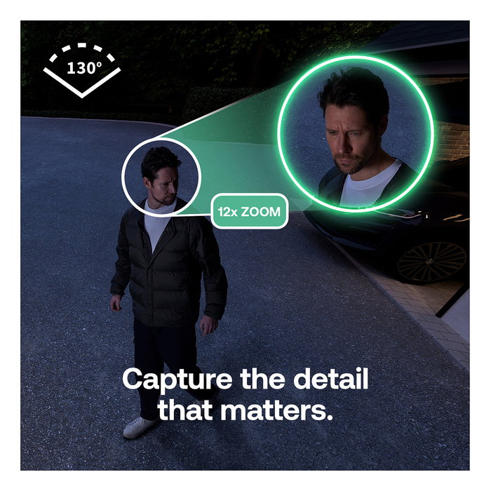 ARLO Essential 3 2K Cámara de Seguridad IP, 2 Unidades, 4 MP, Blanco, Interior/Exterior, WiFi, Alámbrico/Inalámbrico, Conexión PoE/USB, Compatible con Alexa, Google Home, HomeKit