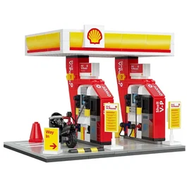 CADA Set de construcción Gasolinera Shell con 305 piezas