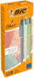 Bic Bolígrafo Mineral Tones 4 Colores, 12 unidades