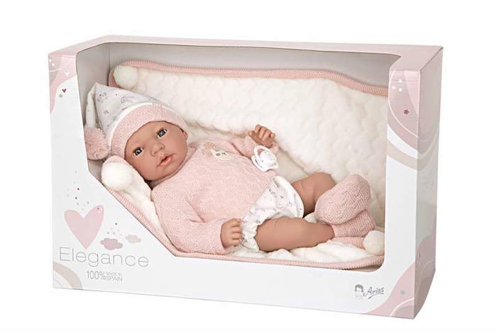 Muñecas Arias Muñeca Andie 40 cm con Ojo Durmiente y 14 Sonidos Muñecas Arias Muñeca Andie 40 cm con Ojo Durmiente y 14 Sonidos