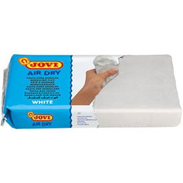 Jovi Pasta de Modelar Air Dry Blanca 1000 gr, Endurece al Aire