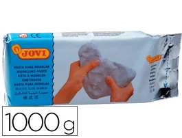 Jovi Pasta de Modelar Air Dry Blanca 1000 gr, Endurece al Aire