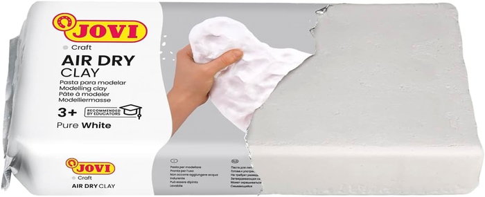 Jovi Pasta para Modelar Air Dry Blanca 1000 g