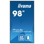 iiyama ProLite LH9854UHS-B1AG Monitor Digital Signage 98" 4K Ultra HD IPS 3840x2160 HDMI DP USB WiFi Android 11 24/7