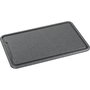 Zassenhaus Tabla de Cortar de Plástico Gris Oscuro 42x27x1,5cm