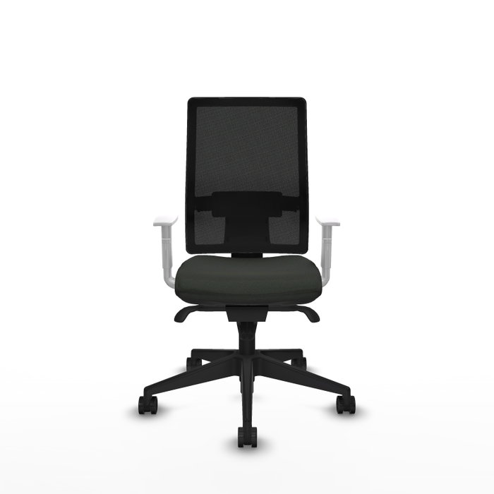 PIQUERAS Y CRESPO Silla de oficina Horna con mecanismo Sincro y reposabrazos blancos PIQUERAS Y CRESPO Silla de oficina Horna con mecanismo Sincro y reposabrazos blancos