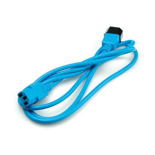 ROLINE Cable de conexión para equipos IEC 320 C14 a C13 Azul 1.8 m - 250 V, 10 A