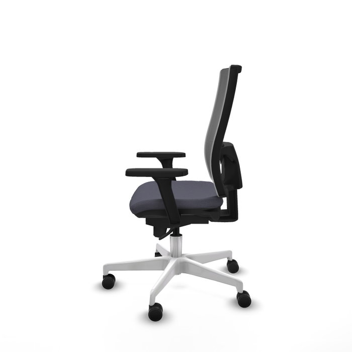 PIQUERAS Y CRESPO Silla de oficina Horna con Mecanismo Sincro, Gris