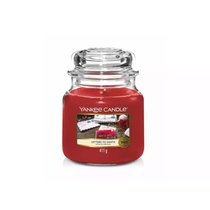 Yankee Candle Letters To Santa Vela Aromática Classic Medium Jar 511 g Yankee Candle Letters To Santa Vela Aromática Classic Medium Jar 511 g