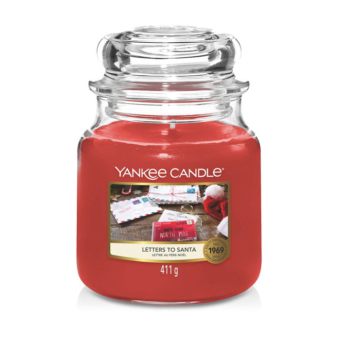 Yankee Candle Letters To Santa Vela Aromática Classic Medium Jar 511 g Yankee Candle Letters To Santa Vela Aromática Classic Medium Jar 511 g