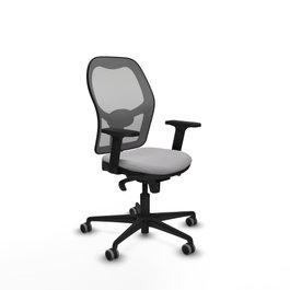 PIQUERAS Y CRESPO Silla de oficina Jorquera con mecanismo Sincro, Gris