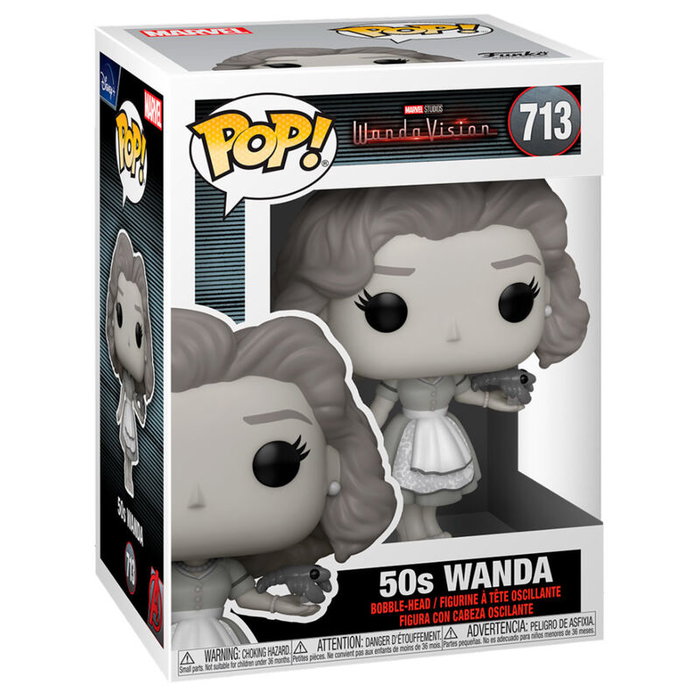 FUNKO Figura POP Marvel WandaVision Wanda 50s FUNKO Figura POP Marvel WandaVision Wanda 50s