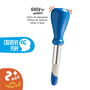 Carioca Pincel BABY Brush 43172 - Pincel redondo de nylon, 1 Ud, Color Azul