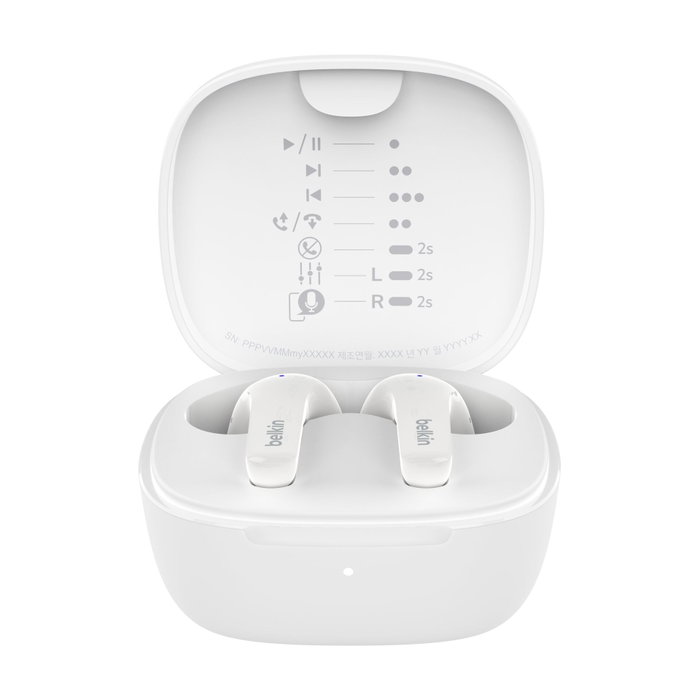 Belkin SoundForm Motion Auriculares TWS Blanco