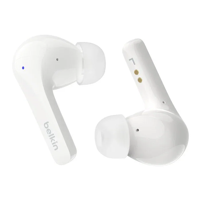 Belkin SoundForm Motion Auriculares Intraurales True Wireless (TWS), Bluetooth 5.2, Cancelación de Sonido, IPX5 Resistente al Sudor, Blanco, para Deporte y Uso Diario Belkin SoundForm Motion Auriculares Intraurales True Wireless (TWS), Bluetooth 5.2, Cancelación de Sonido, IPX5 Resistente al Sudor, Blanco, para Deporte y Uso Diario