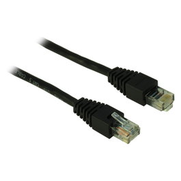 Inter-Tech Cable LAN CAT5 UTP, 15,0 m, Negro