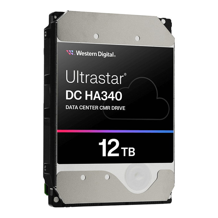 Western Digital Ultrastar DC HA340 12TB 3.5" HDD 7200 RPM 512 MB Cache SATA 6Gb/s para Servidor