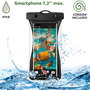 myway funda acuática universal Floating IPx8 hasta 7,2" negra