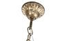 DKD Home Decor Lámpara de Techo Metal y Acrílico Dorado y Multicolor