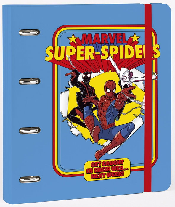 Grupo Erik Carpeta Spider-Man de 4 anillas