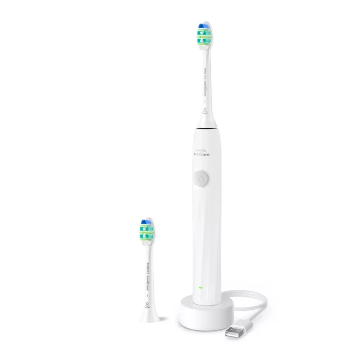 Philips Sonicare 2100 HX4022/01 Blanco con 2 cabezales InterCare Philips Sonicare 2100 HX4022/01 Blanco con 2 cabezales InterCare