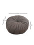 Atelier Del Sofa Cojín Teddy Antracita 60x60cm 100% Tela TEDDY