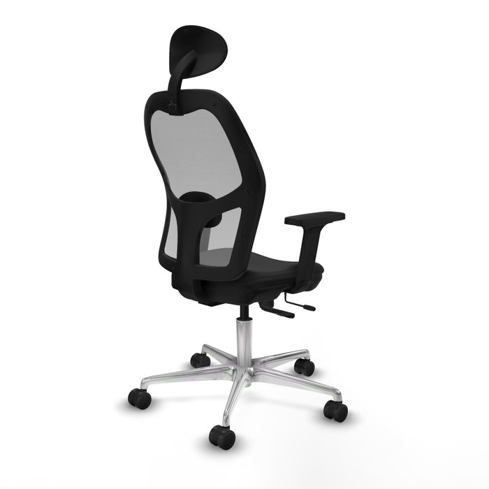 PIQUERAS Y CRESPO Silla de oficina Jorquera con mecanismo Sincro/Traslack Negro y Gris PIQUERAS Y CRESPO Silla de oficina Jorquera con mecanismo Sincro/Traslack Negro y Gris