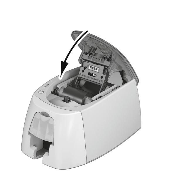 Durable Kartendrucker Duracard ID300 con 100 tarjetas y 1 cinta de color