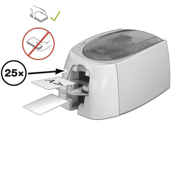 Durable Kartendrucker Duracard ID300 con 100 tarjetas y 1 cinta de color