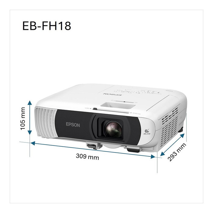Proyector Epson EB-FH18 Full HD ANSI 3300 4000 Lm 1920 x 1080 px