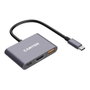Canyon DS-4 Hub 3in1 USB-C Gris