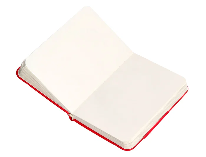 Antartik Cuaderno A7 Tapa Dura Hojas Lisas Rojo 80 Hojas 80gr FSC