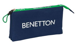Portatodo Benetton Green Azul marino 22 x 12 x 3 cm