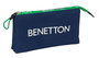 Portatodo Benetton Green Azul marino 22 x 12 x 3 cm
