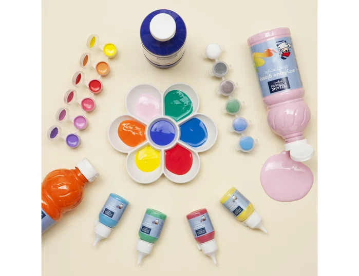 L&b Pintura acrílica brillo blanco 250 ml