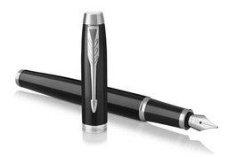 Parker IM Chrome Negro Punta Fina