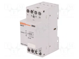 LOVATO ELECTRIC Contactor 4-polar CN32 32A 24VAC/24VDC