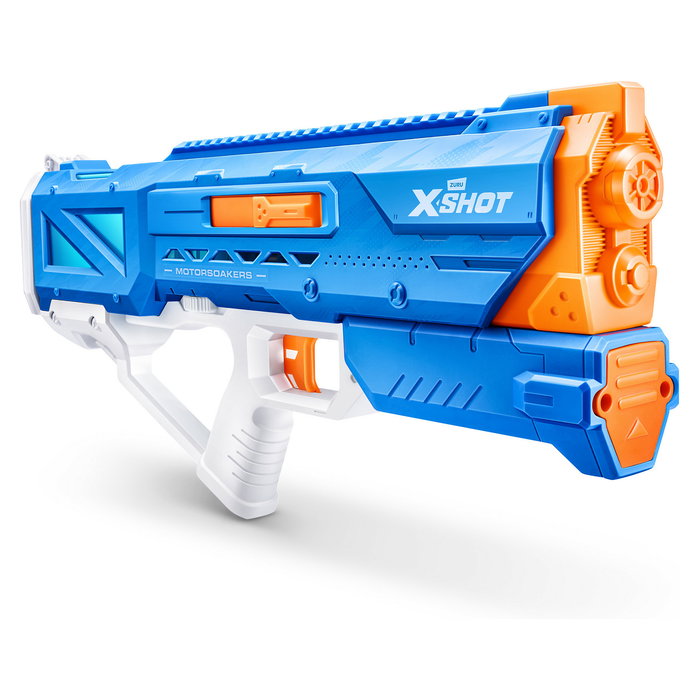 ZURU XSHOT 118158 Hydra Pulse Motor Soaker - Pistola de agua, 650 ml, alcance 9 m, multicolor, para niños +8 años