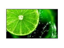 NEC E988 Pantalla LED comercial esencial de 98" UHD 3840x2160, 400 cd/m², 24/7 operación continua, Media Player integrado, para salas de reuniones y señalización digital