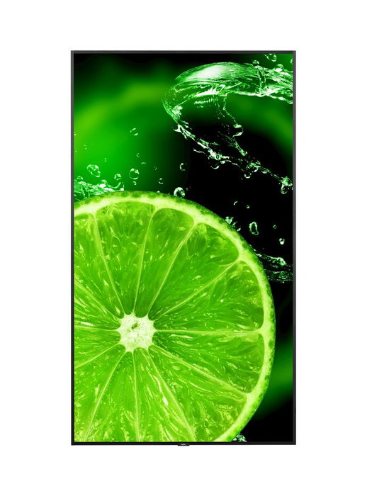 NEC E988 Pantalla LED comercial esencial de 98" UHD 3840x2160, 400 cd/m², 24/7 operación continua, Media Player integrado, para salas de reuniones y señalización digital